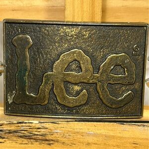 LEE vintage heavy belt buckle